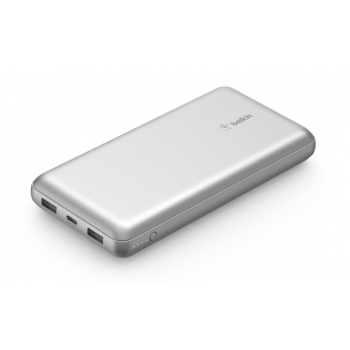 Belkin BPB012btSL BoostCharge 20,000mAH 便攜式行動電源 (銀白色)